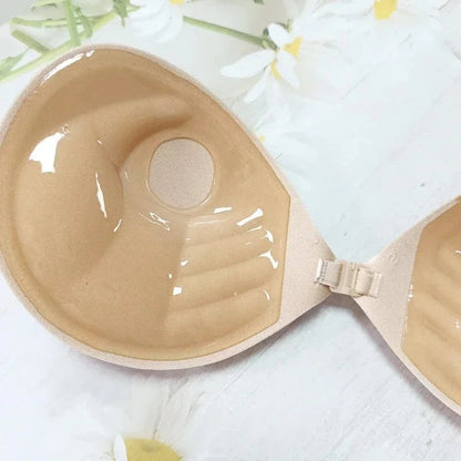Palm Push Up Invisible Silicone Bra Womens Chest Stickers Lift Up Self Adhesive Bra Cover Bra Silicone Pad Sexy Strapless Breast - A-1 Thread Vault