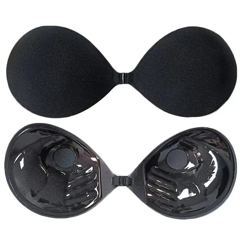 Palm Push Up Invisible Silicone Bra Womens Chest Stickers Lift Up Self Adhesive Bra Cover Bra Silicone Pad Sexy Strapless Breast - A-1 Thread Vault
