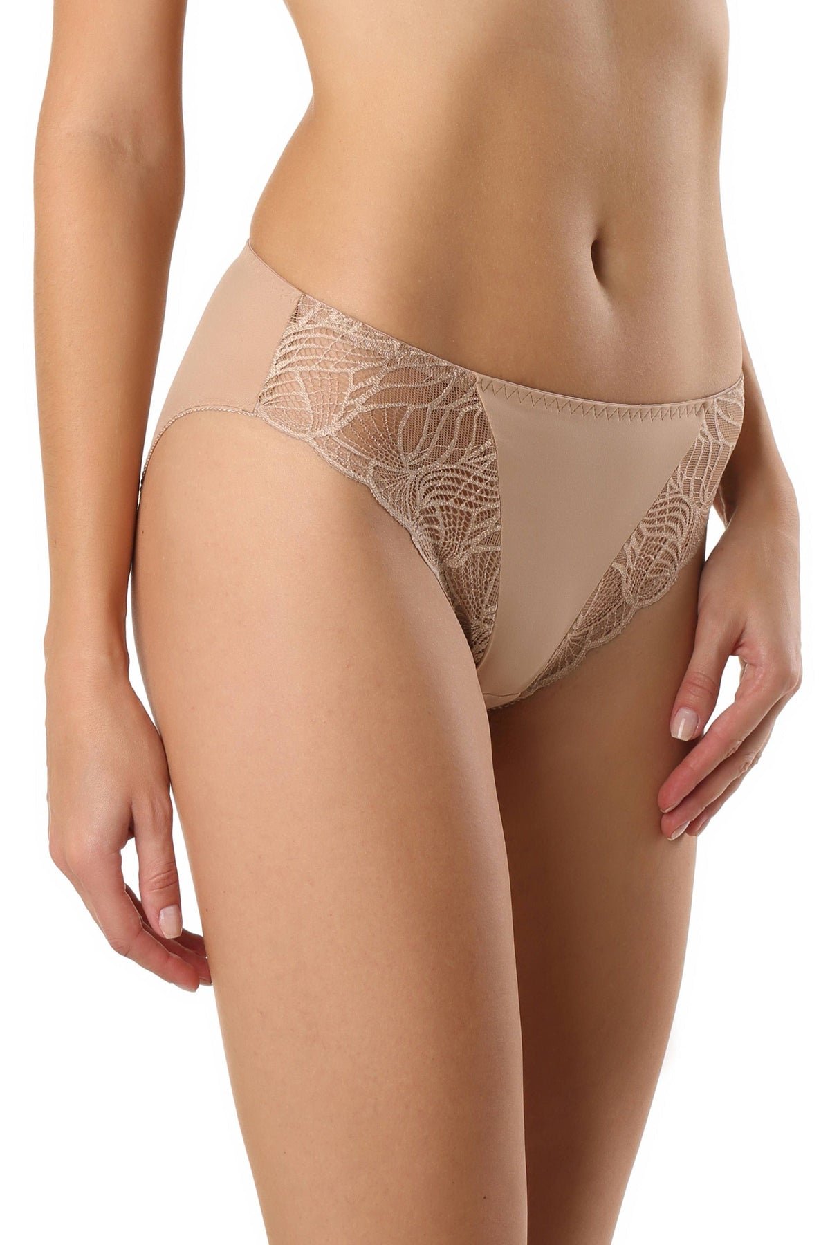 Panties Conte Aura RP3080 - Slip With a Mid-Rise Waistline - A-1 Thread Vault