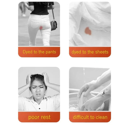 Panties for Menstruation Cotton Menstrual Panties High Waist Period Underwear Culotte Menstruelle Leak Proof Bragas Menstruales - A-1 Thread Vault