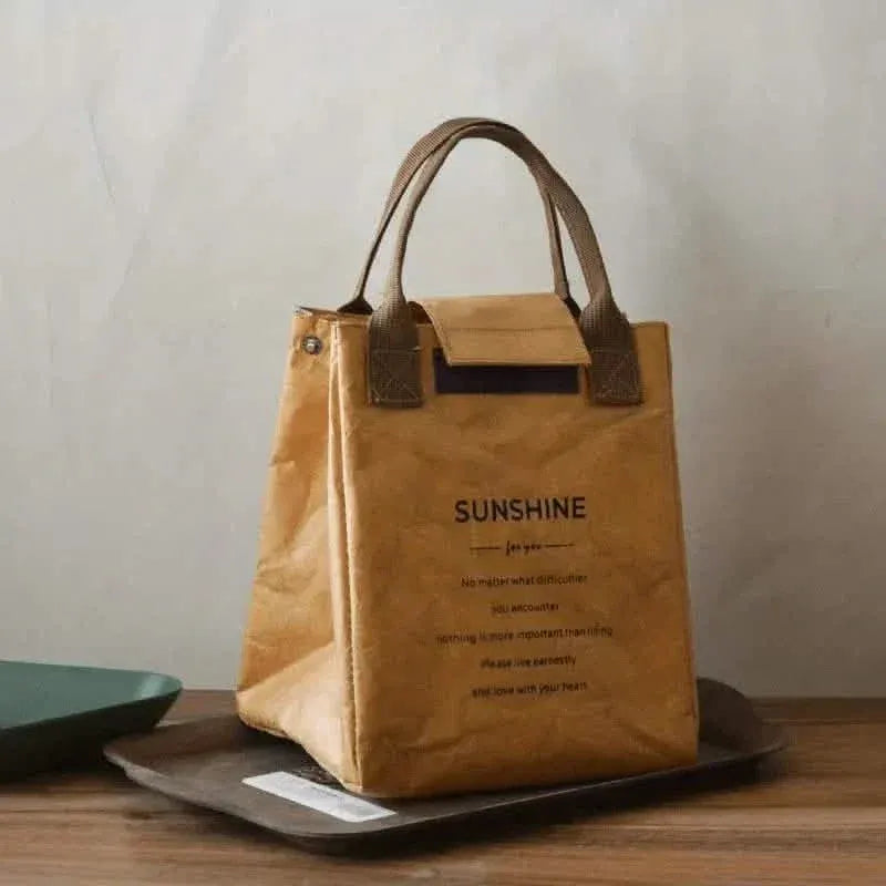 Paper Bento Bag Waterproof And Oilproof Insulation Bag - A-1 Thread Vault