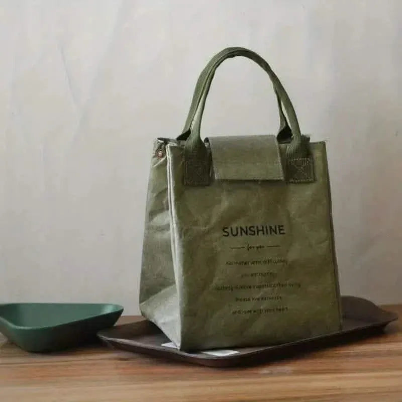 Paper Bento Bag Waterproof And Oilproof Insulation Bag - A-1 Thread Vault