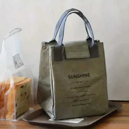 Paper Bento Bag Waterproof And Oilproof Insulation Bag - A-1 Thread Vault