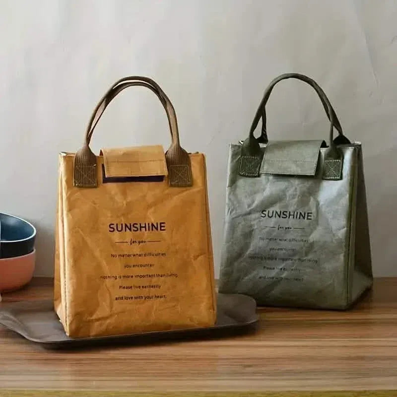 Paper Bento Bag Waterproof And Oilproof Insulation Bag - A-1 Thread Vault