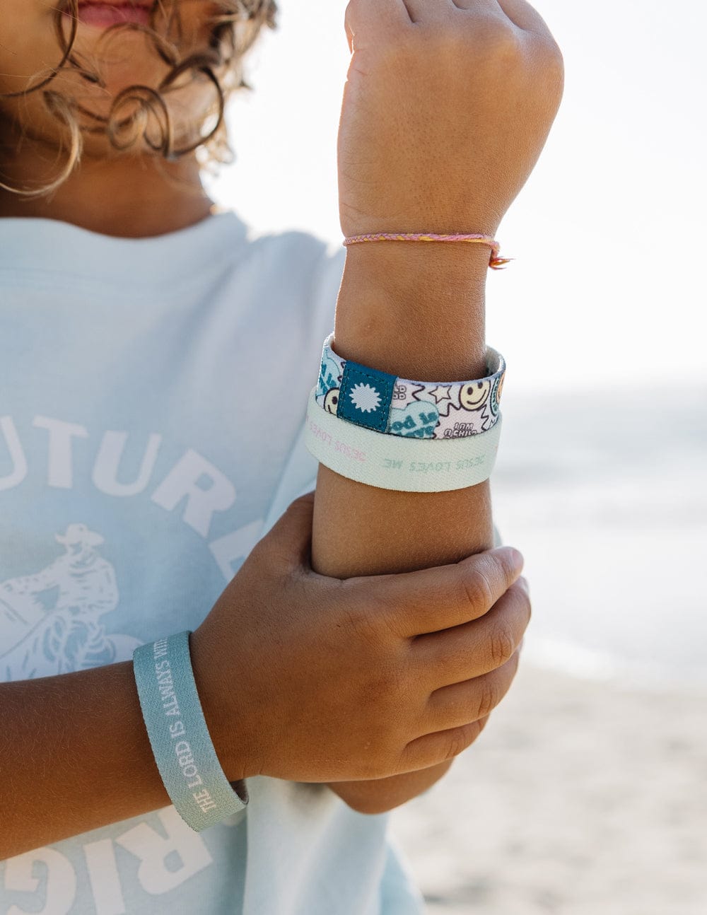 Pastel Kids Reversible Wristband Pack - A-1 Thread Vault