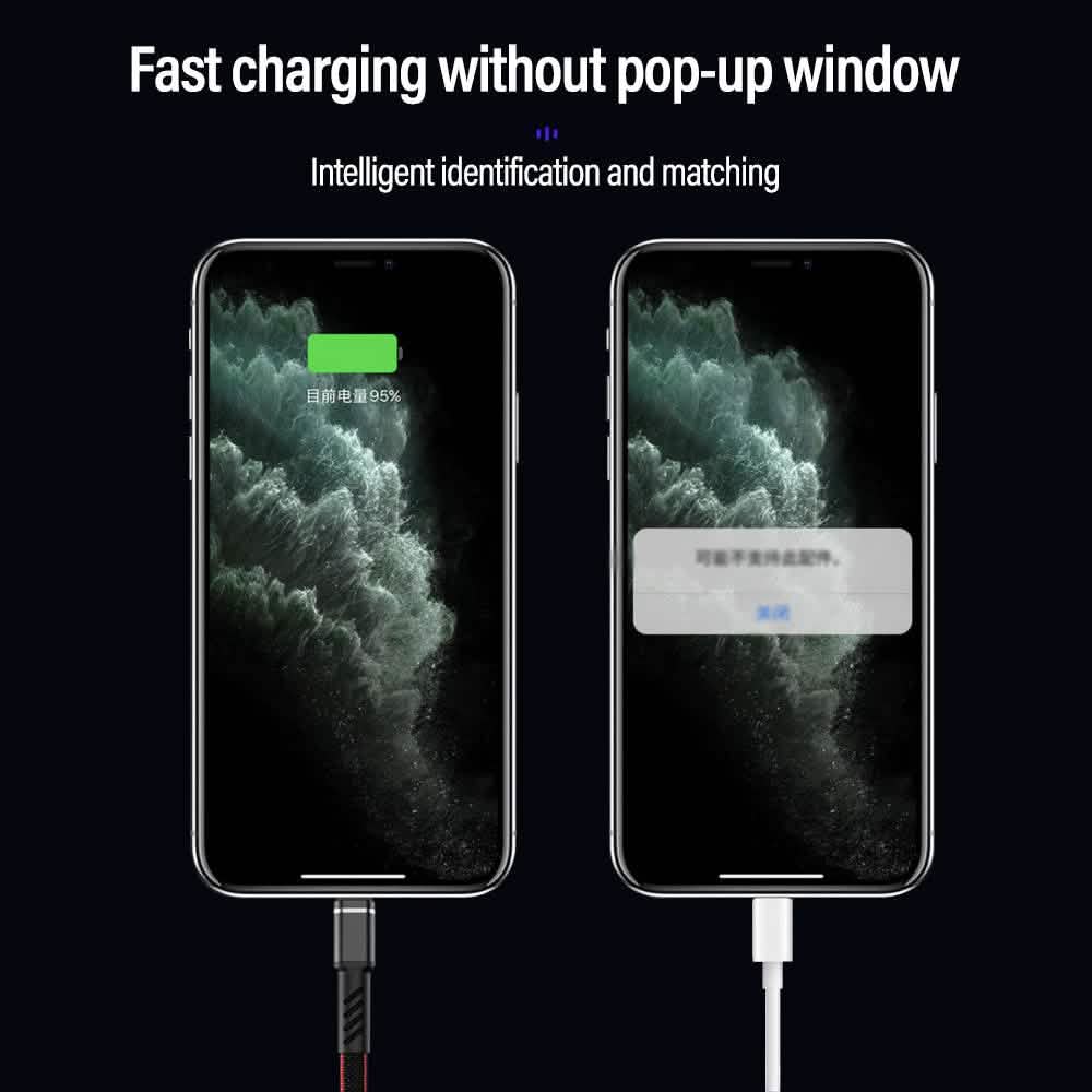 PBG 3-in-1 Cable Mesh/Nylon Braided HQ Multi Device Charging (Lightning, USB-C , Micro) - A-1 Thread Vault