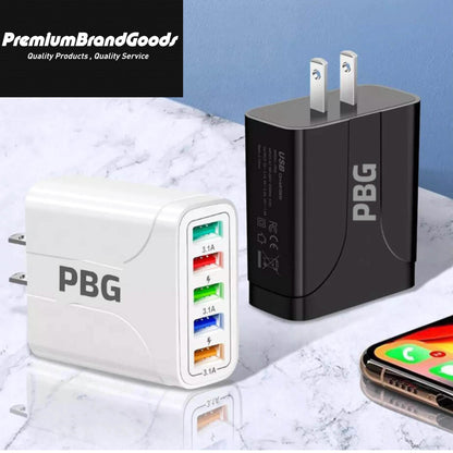 PBG 5 Port Wall Charger - A-1 Thread Vault