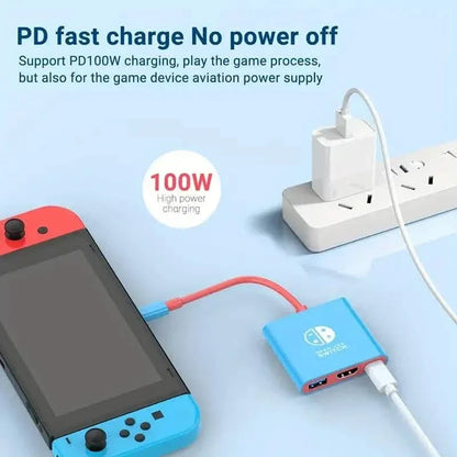 PD100W Docking Station For Nintendo Switch - A-1 Thread Vault