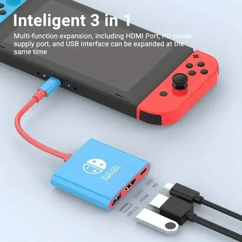 PD100W Docking Station For Nintendo Switch - A-1 Thread Vault