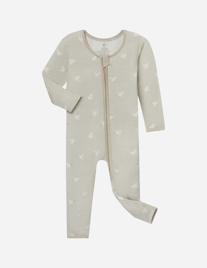 Peace Bamboo Convertible Footed Onesie - A-1 Thread Vault