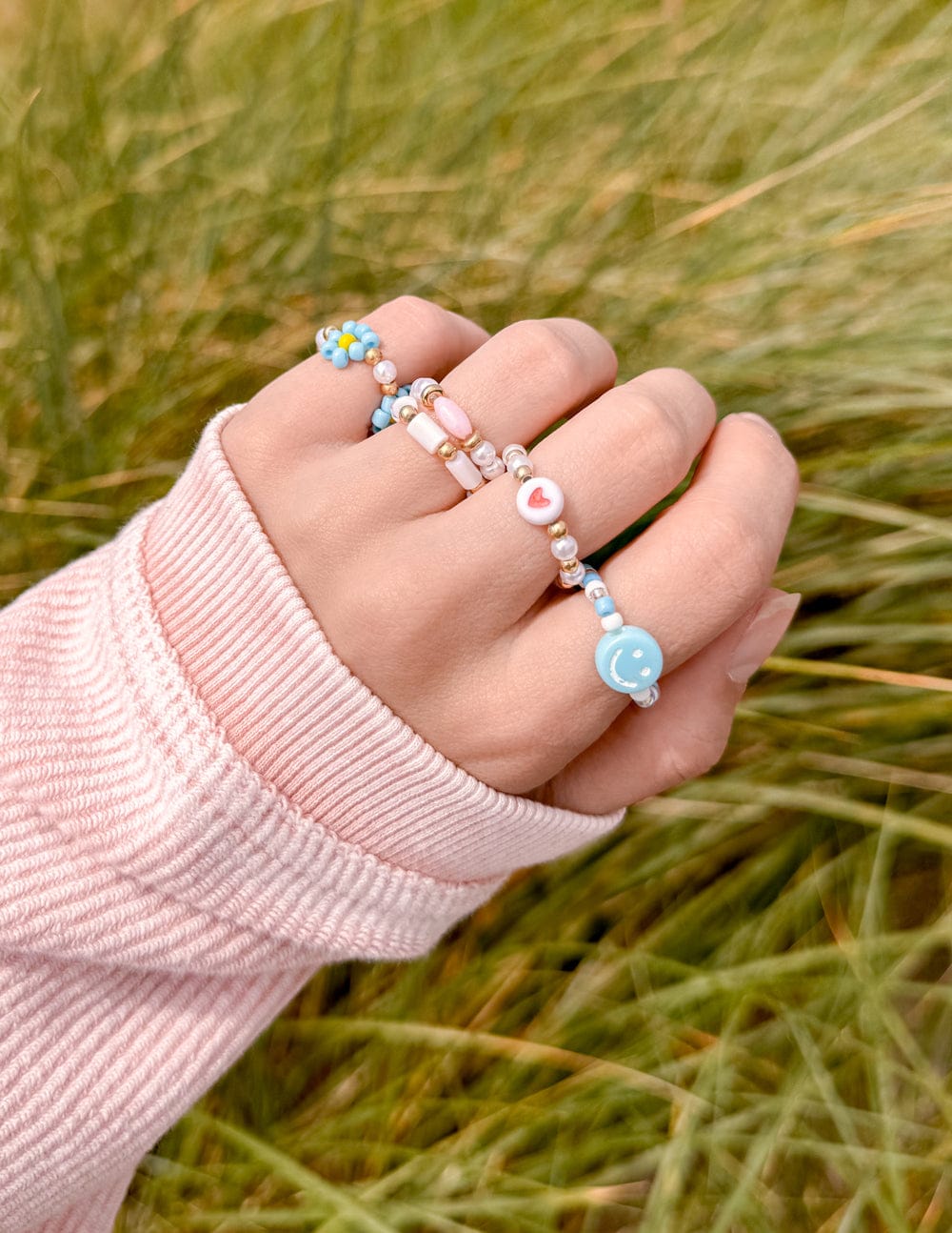 Peace Beaded Ring Set - A-1 Thread Vault
