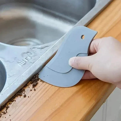 Penguin-shaped Soft Kitchen Stain Scraper Tool - A-1 Thread Vault