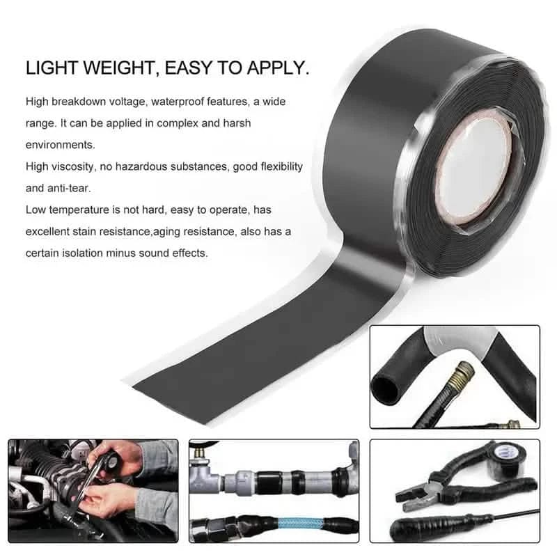Performance Self-Fluxing Silicone Tape Adhesive Insulating Duct Tapes - A-1 Thread Vault