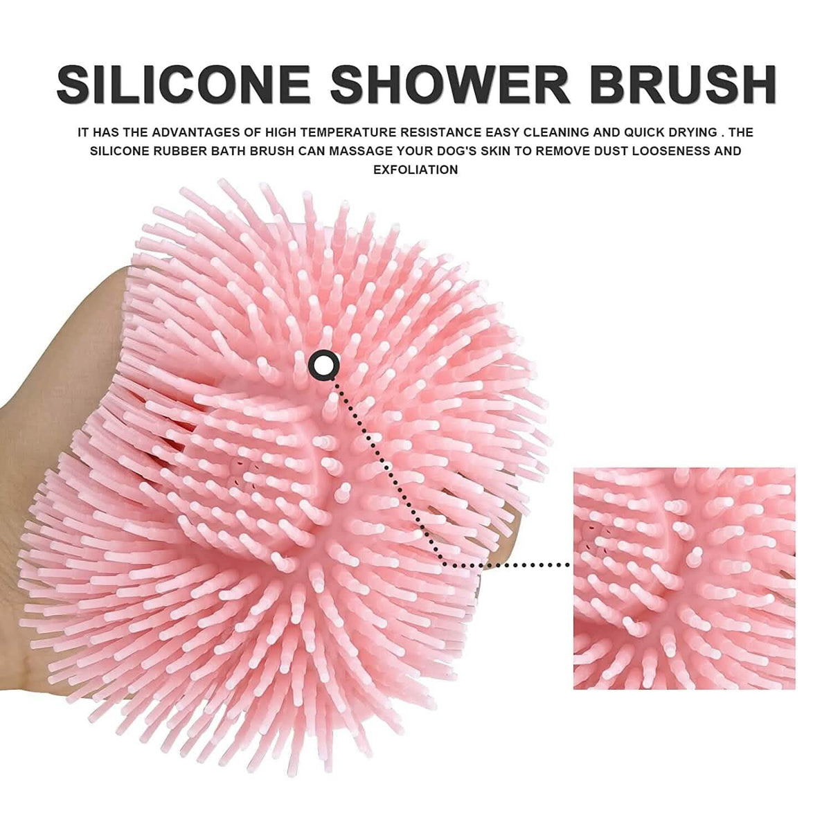 Pet Bath Brush Dog Scrubber - A-1 Thread Vault
