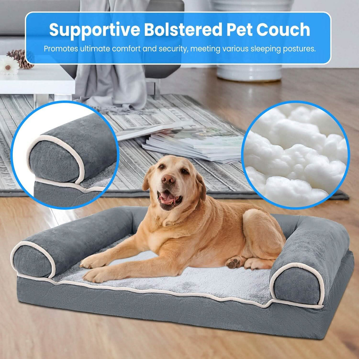 Pet Bed Cushion Couch - A-1 Thread Vault