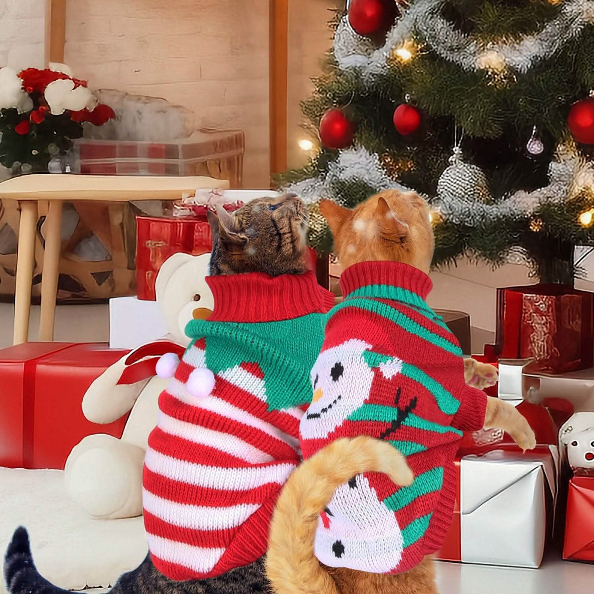 Pet Christmas Turtleneck Sweater - A-1 Thread Vault