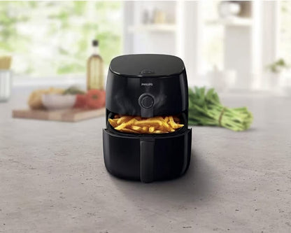 Philips Viva Collection TurboStar Airfryer, Black (HD9621/96) (Refurbished) - A-1 Thread Vault