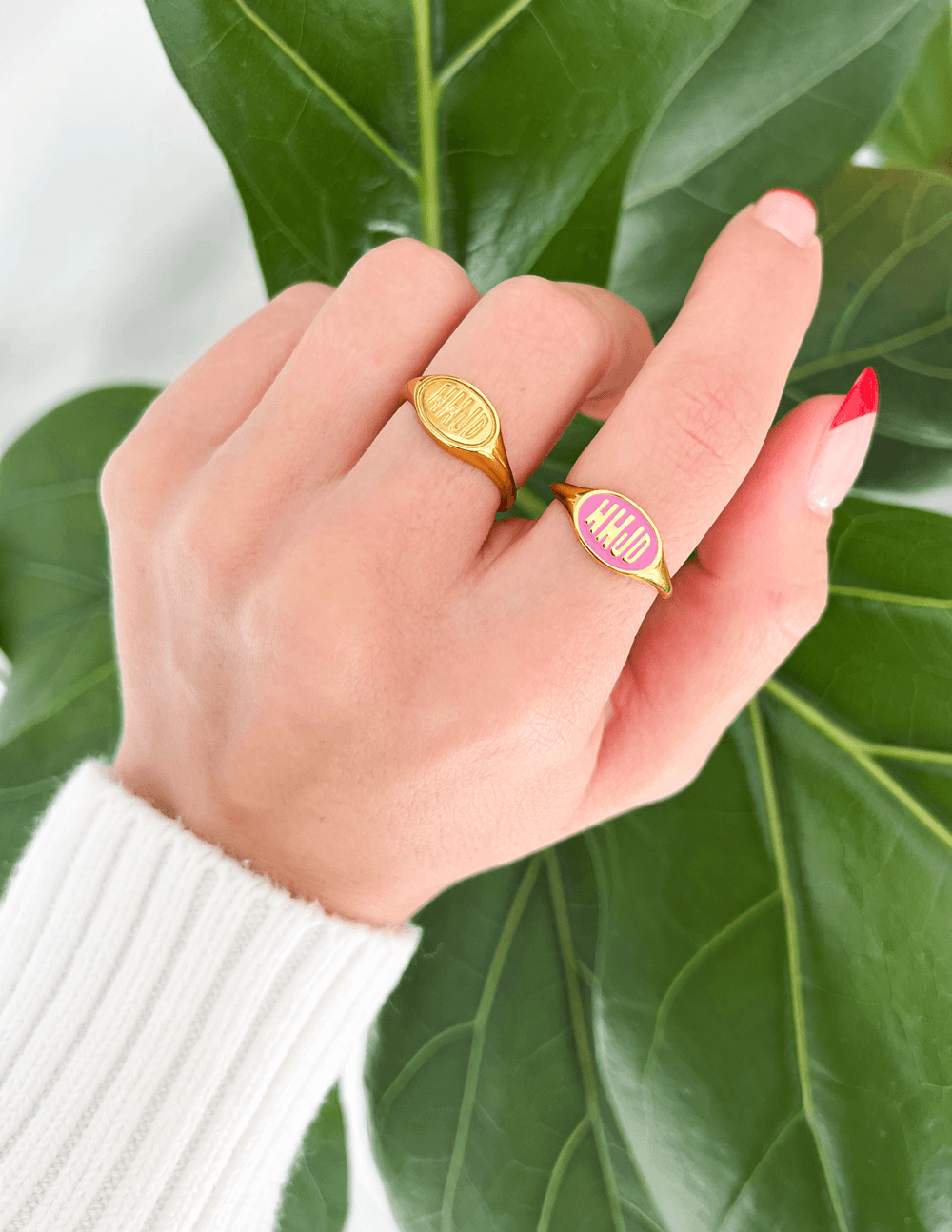 Pink Enamel WWJD Ring - A-1 Thread Vault