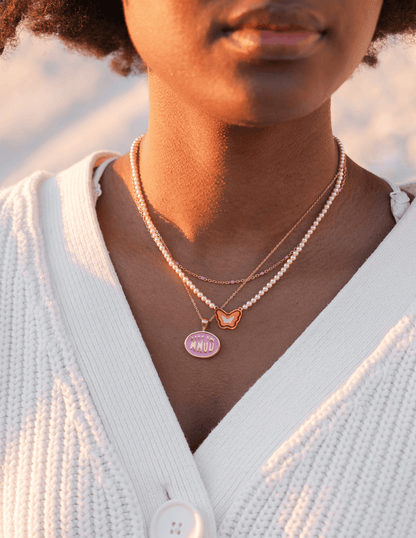 Pink WWJD Necklace Set - A-1 Thread Vault