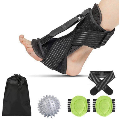 Plantar Fasciitis Night Splint Adjustable Foot Orthotic Brace - A-1 Thread Vault