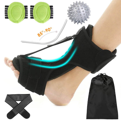 Plantar Fasciitis Night Splint Adjustable Foot Orthotic Brace - A-1 Thread Vault