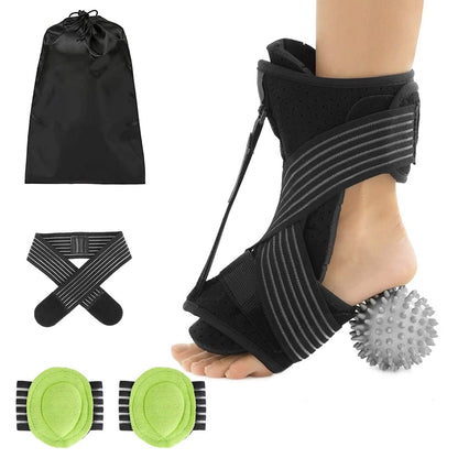 Plantar Fasciitis Night Splint Adjustable Foot Orthotic Brace - A-1 Thread Vault
