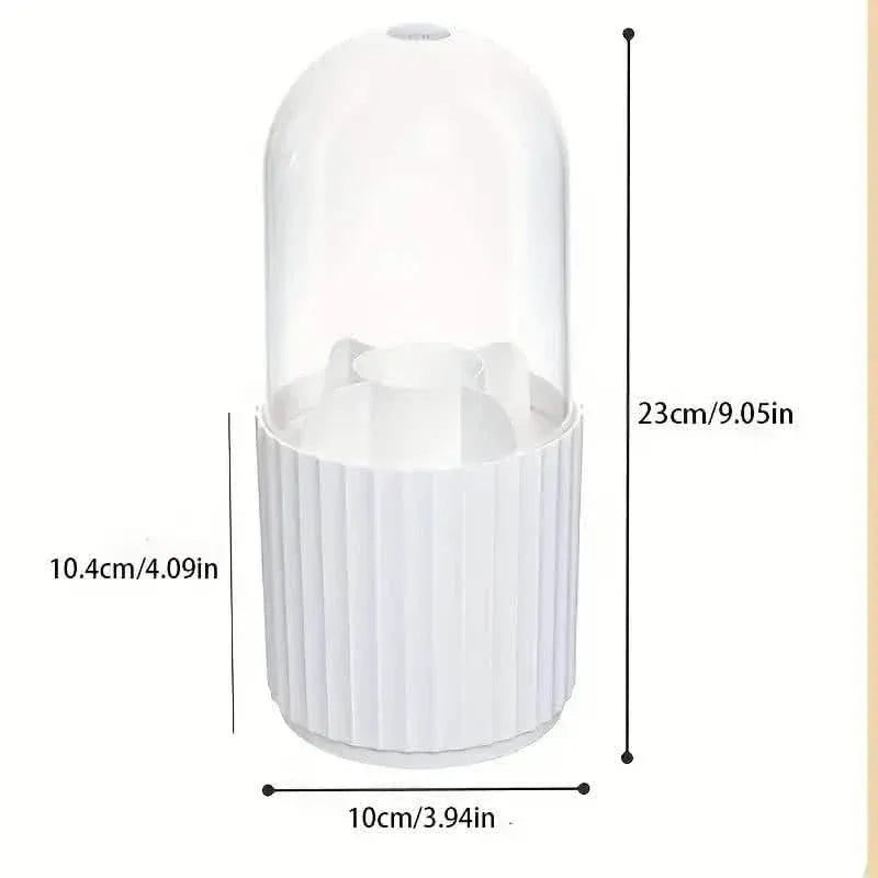 Plastic Makeup Brush Storage Box - A-1 Thread Vault