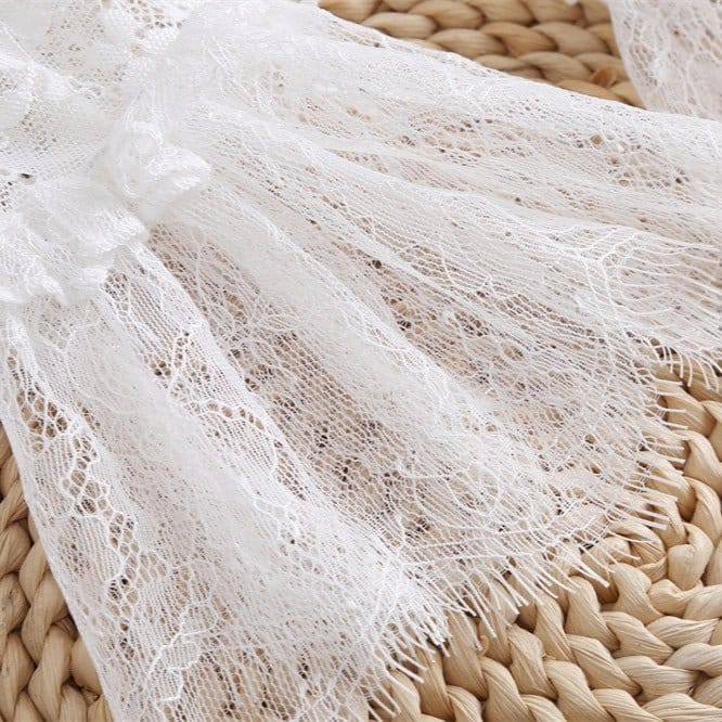 Pleated Lace Mesh Cuff Sleeves (MAC425) - A-1 Thread Vault