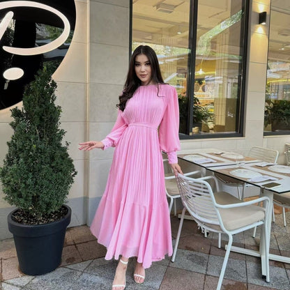 Pleated Tiered Maxi Dress(MS466) - A-1 Thread Vault