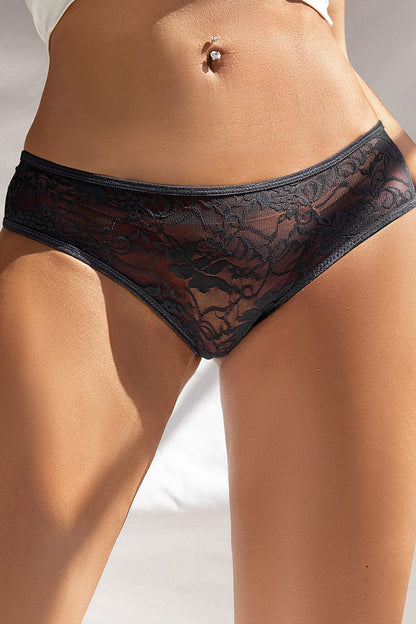 Plus Size Sexy Crotchless Bikini Panty - A-1 Thread Vault