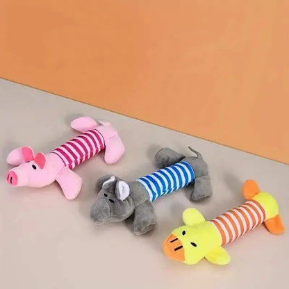 Plush Dog Toys Squeak Chew Sound Toy - A-1 Thread Vault