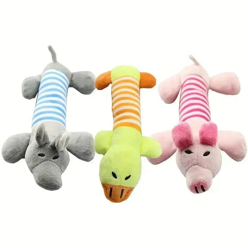 Plush Dog Toys Squeak Chew Sound Toy - A-1 Thread Vault