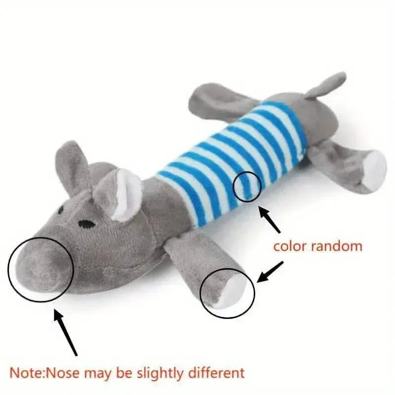 Plush Dog Toys Squeak Chew Sound Toy - A-1 Thread Vault