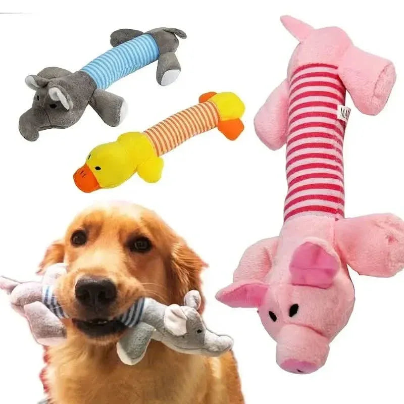 Plush Dog Toys Squeak Chew Sound Toy - A-1 Thread Vault