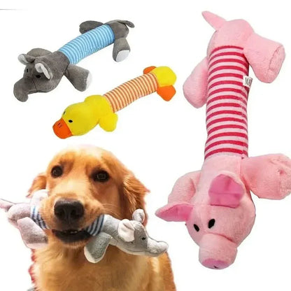 Plush Dog Toys Squeak Chew Sound Toy - A-1 Thread Vault