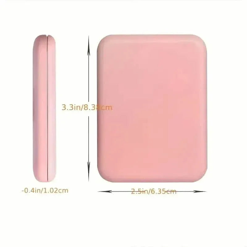 Pocket Mirror, 1X/3X Magnification LED Compact Travel Makeup Mirror - A-1 Thread Vault