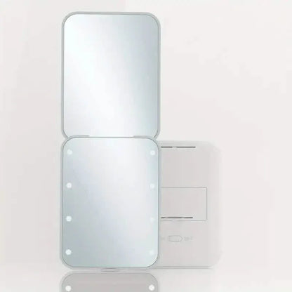 Pocket Mirror, 1X/3X Magnification LED Compact Travel Makeup Mirror - A-1 Thread Vault