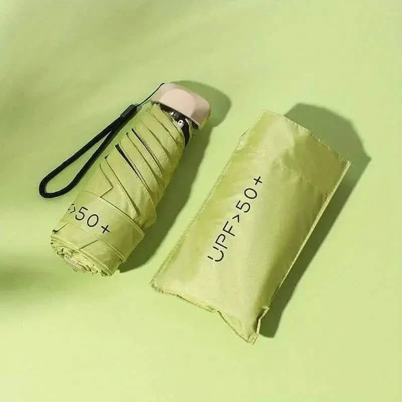Pocket Windproof UV50 Anti-sunburn Rain Umbrella - A-1 Thread Vault