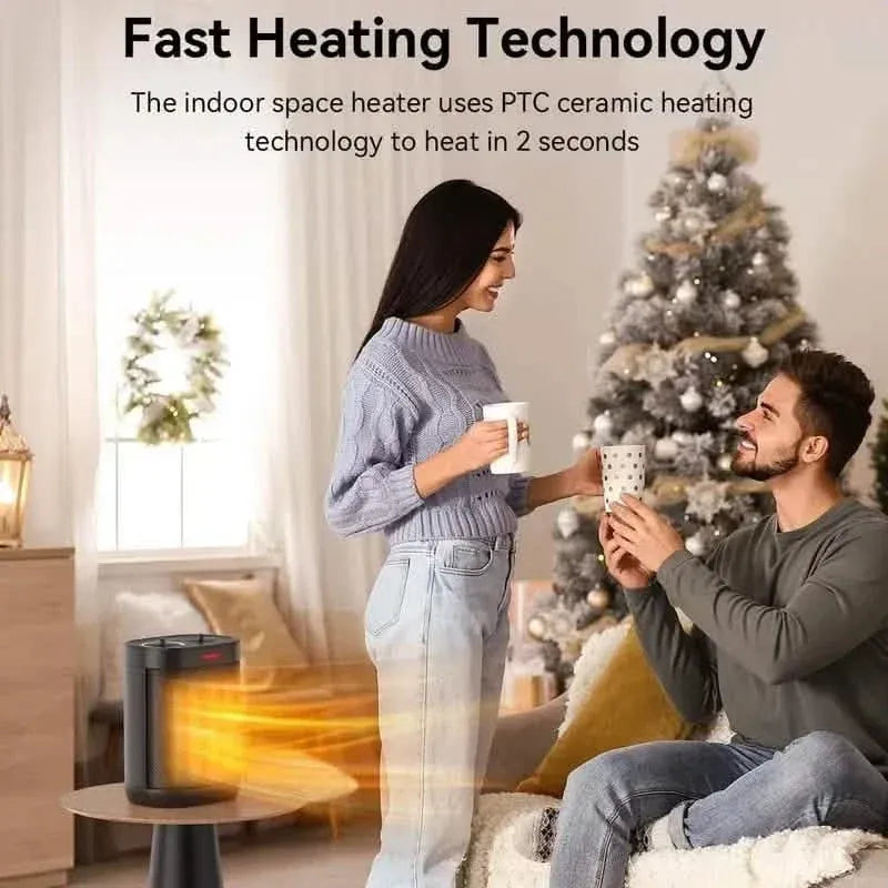 Portable 1500W/900W PTC Ceramic Space Heater - A-1 Thread Vault
