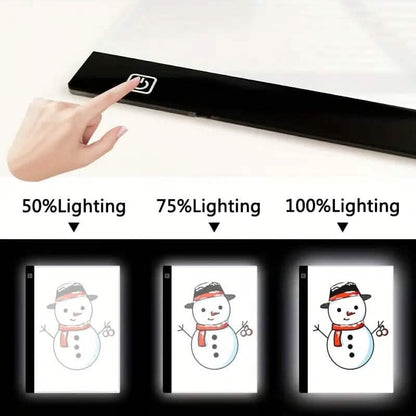 Portable A4 LED Copy Board Light Tracing Pad - A-1 Thread Vault
