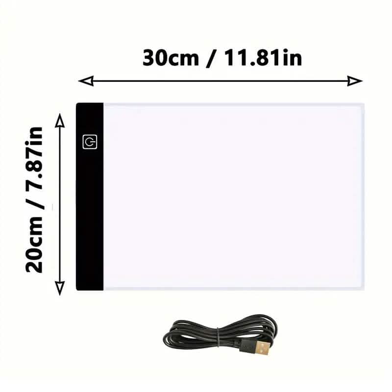 Portable A4 LED Copy Board Light Tracing Pad - A-1 Thread Vault