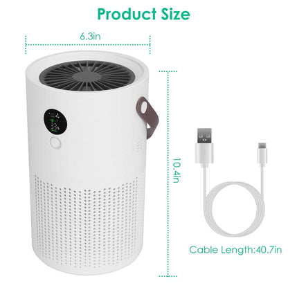 Portable Anio Air Purifier Electronic Air Sterilization with 4 Modes Night Light - A-1 Thread Vault