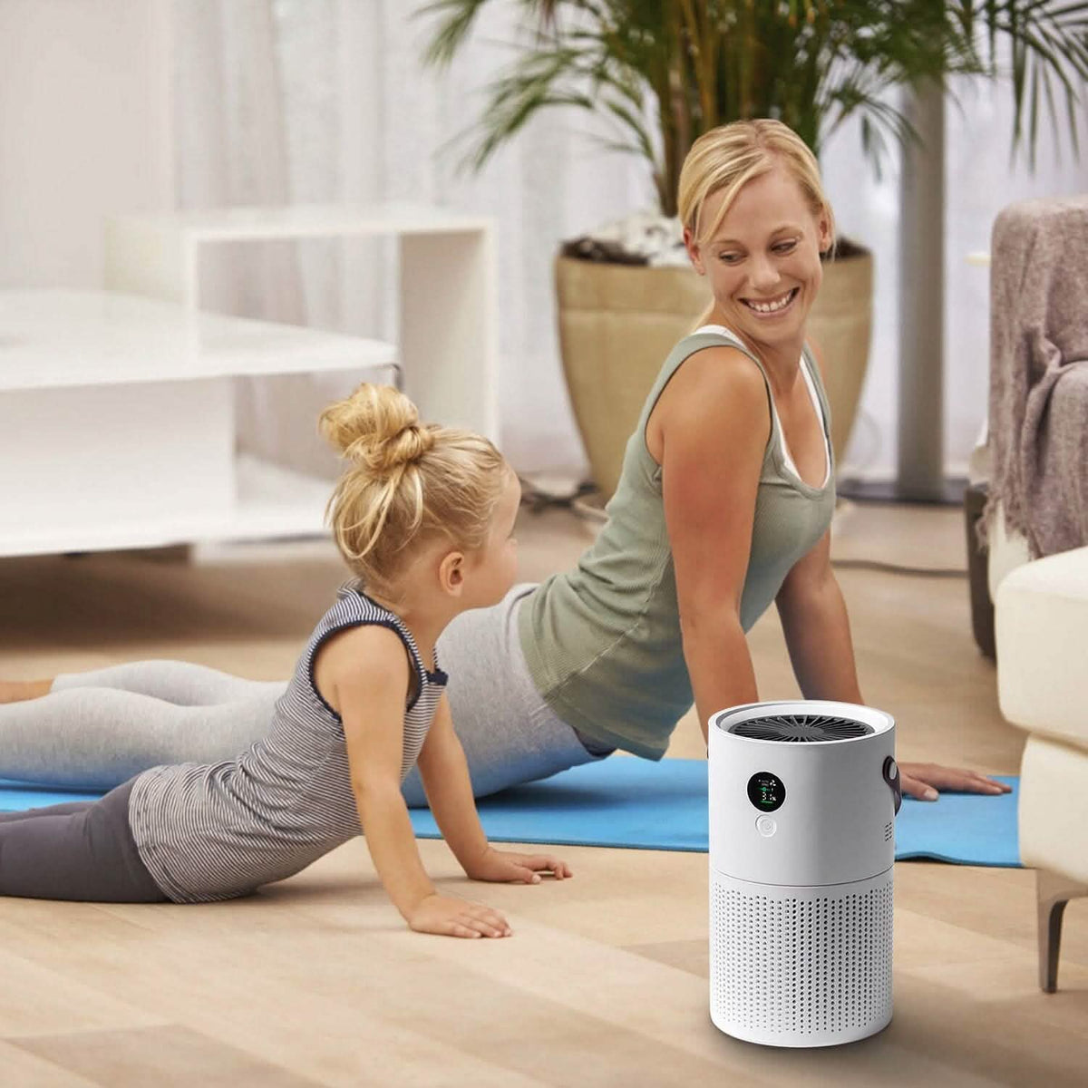 Portable Anio Air Purifier Electronic Air Sterilization with 4 Modes Night Light - A-1 Thread Vault