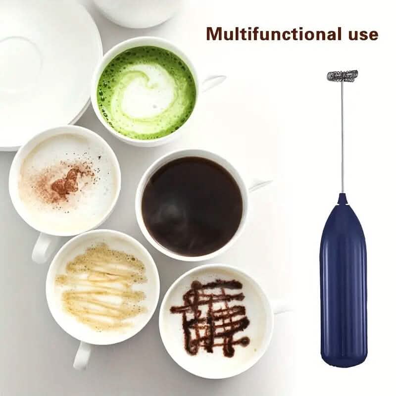 Portable Battery Operated Powerful Handheld Milk Frother - A-1 Thread Vault