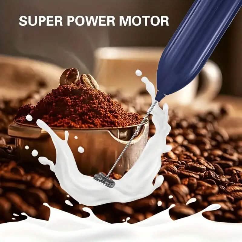 Portable Battery Operated Powerful Handheld Milk Frother - A-1 Thread Vault