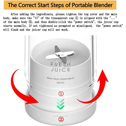 Portable Blender Bottle Electric Juicer - A-1 Thread Vault