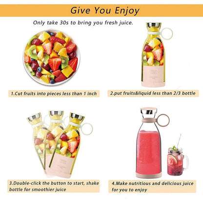 Portable Blender Bottle Electric Juicer - A-1 Thread Vault