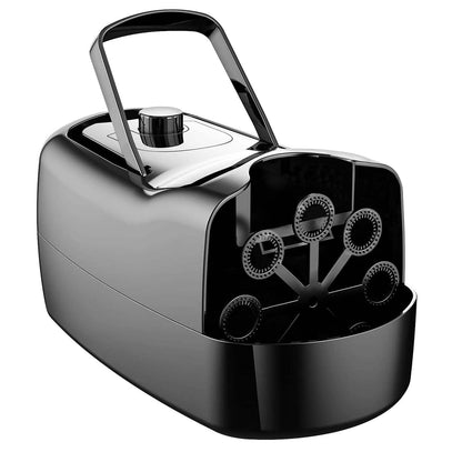 Portable Bubble Blowing Machine with 2 Speeds Handle 3000-4000 Bubbles Per Minute Plug-In Battery Powered - A-1 Thread Vault