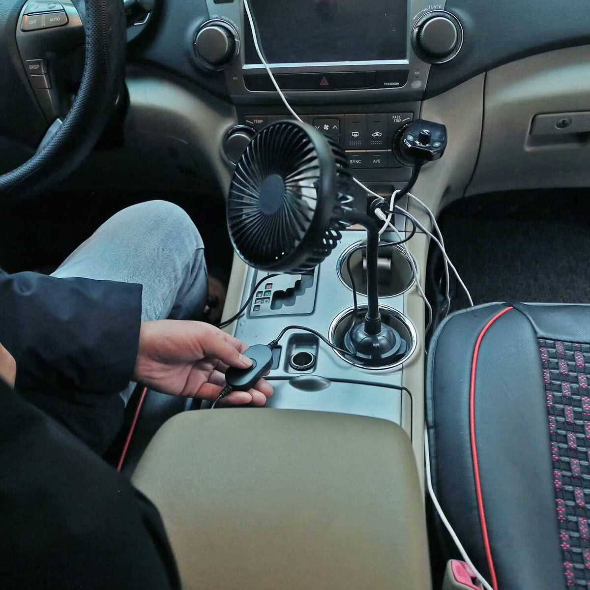 Portable Car Cooling Fan - A-1 Thread Vault