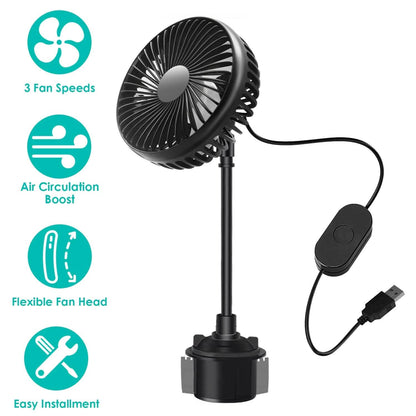 Portable Car Cooling Fan - A-1 Thread Vault